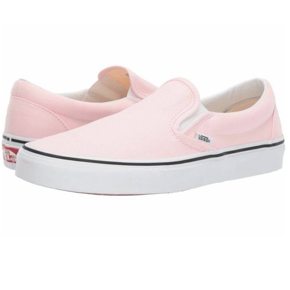 blush slip on vans